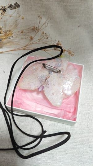 🌸 Grația Exotică: Set Bijuterii cu Orhidee Naturale (3-în-1) - Thumbnail 4